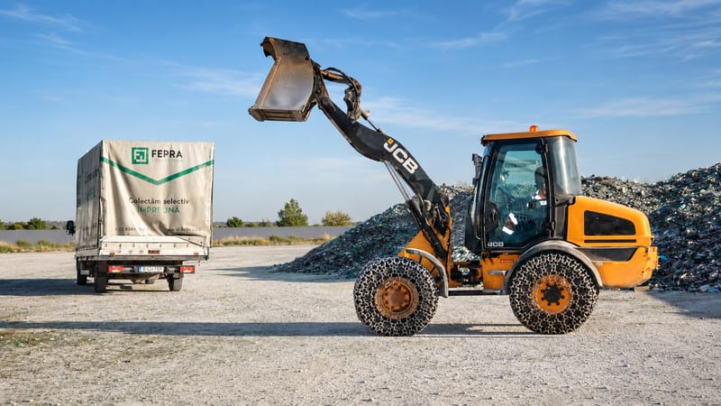 Illustration: 2018, PET recycling in Hunedoara